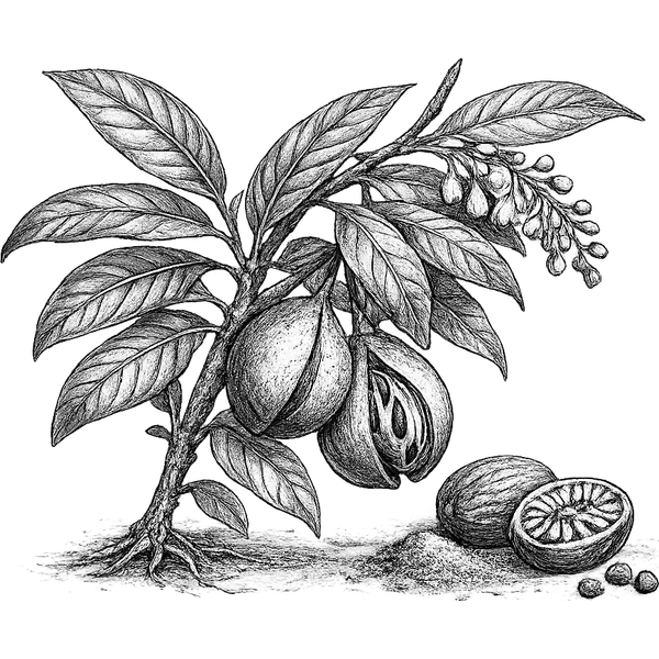 Nutmeg essential oil