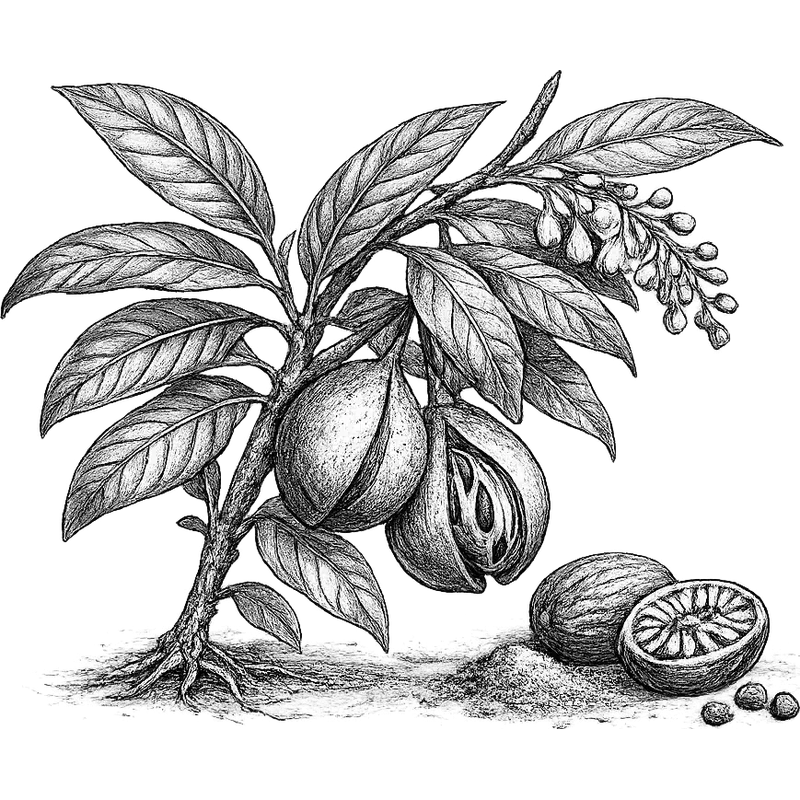 Nutmeg essential oil