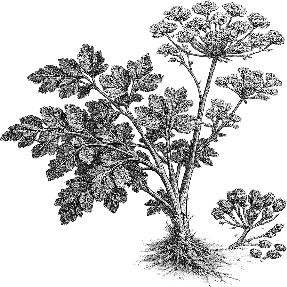 Parsley essential oil